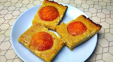 АБРИКОСЫ с миндалем! Как приготовить вкуснейшее пирожное! 