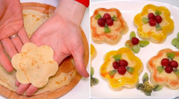 Берем тонкие БЛИНЧИКИ и готовим Очень вкусный ДЕСЕРТ к чаю | Блинчики с заварным кремом