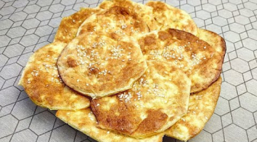 Без Муки, Без Масла! Быстрые Творожные Лепешки в Духовке!