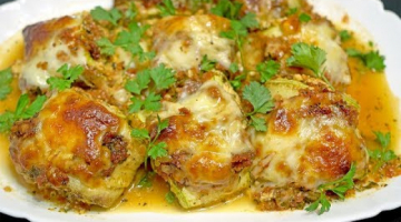 Блюдо из любимых кабачков! РУЛЕТЫ ИЗ КАБАЧКОВ с потрясающей начинкой