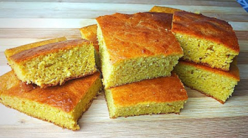 Домашний Хлеб из кукурузной муки в духовке! Без дрожжей! Самый Простой Рецепт Хлеба!
