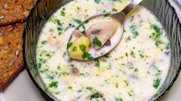 ГРИБНОЙ СУП из Шампиньонов ☆ ВКУСНЫЙ Грибной Суп за 30 минут! Простой Рецепт супа с грибами