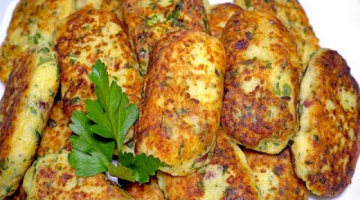 КАРТОФЕЛЬНЫЕ КОТЛЕТЫ с сыром ☆ ПРОСТОЙ Рецепт! Эти Котлеты из КАРТОШКИ улетают со стола в один миг!