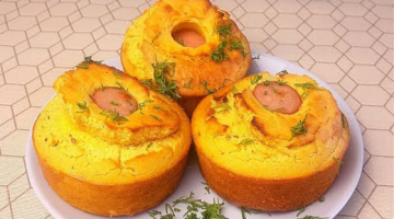 Корн-дог или сосиски в тесте по-американски! Рецепт из кукурузной муки! 