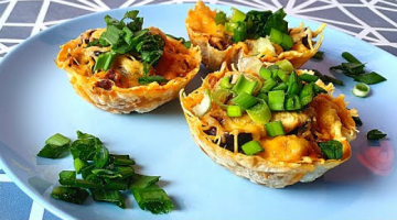 Корзиночки из Лаваша с Мясной Начинкой