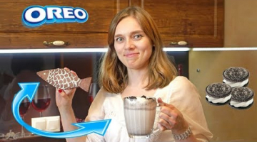 Летний десерт OREO! Вкусный БРАУНИ со смородиной и КОКТЕЙЛЬ из МОЛОКА