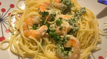 ПАСТА С КРЕВЕТКАМИ. КРЕВЕТКИ. СПАГЕТТИ С КРЕВЕТКАМ. SHRIMP PASTA