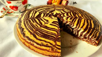 Пирог ЗЕБРА. ПИРОГ Зебра На КЕФИРЕ. ВЫПЕЧКА ? К ЧАЮ НА Скорую Руку ! CAKE ZEBRA