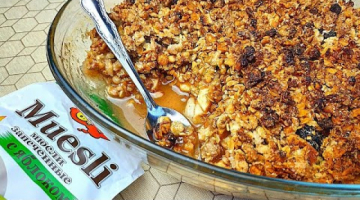 Самый Вкусный Десерт из Яблок и Мюсли / Как Приготовить Яблочный Крамбл