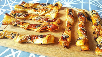 Слойки с Лимонным Джемом и Кунжутом!