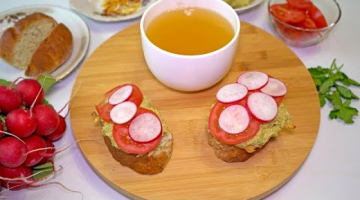 Вкусные БУТЕРБРОДЫ! ЗАВТРАК, от которого не оторваться (Постный рецепт)