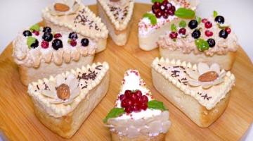 Вкусный ДЕСЕРТ на Новый Год ☆ НА МАНКЕ Без разрыхлителя! Нежная Новогодняя выпечка